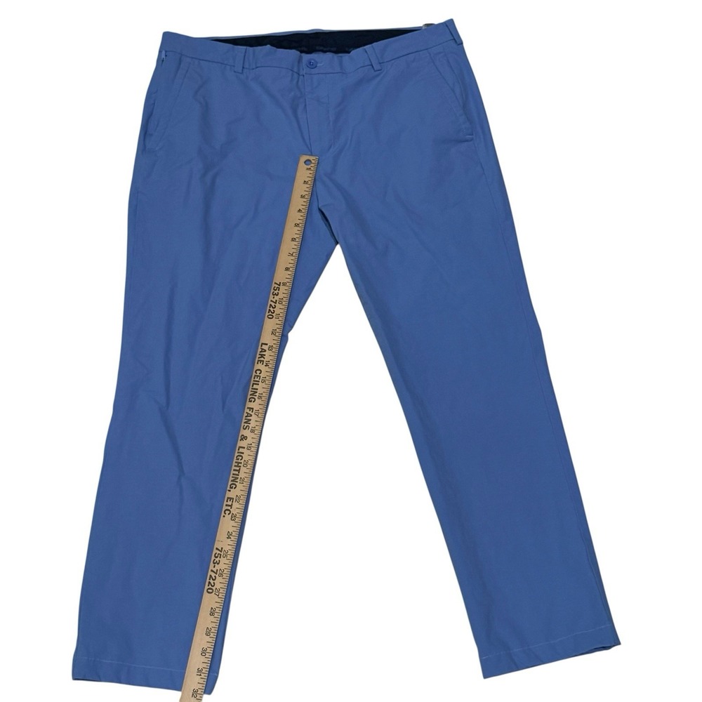 Vineyard Vines Mens Pants 38x32 On The Go Performance Blue Stretch Golf - Picture 4 of 8